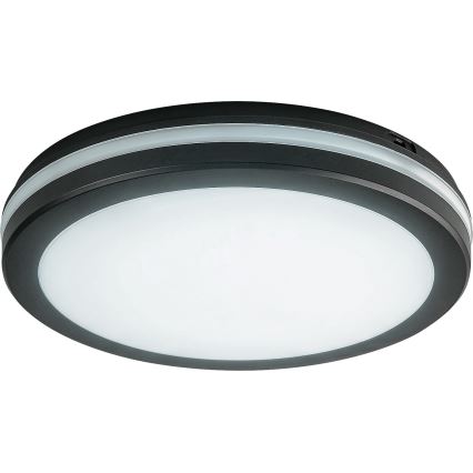 Rabalux - LED lubinis vonios šviestuvas LED/28W/230V 3000/4000/6500K IP54 juoda