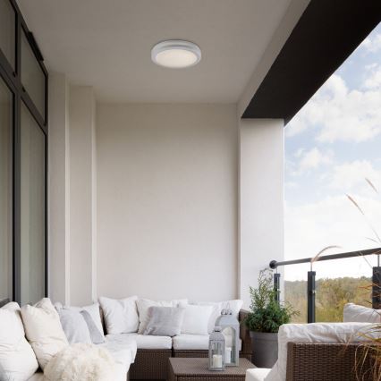Rabalux - LED lubinis vonios šviestuvas LED/28W/230V 3000/4000/6500K IP54 balta