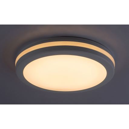 Rabalux - vonios kambario lubinis LED šviestuvas LED/28W/230V 3000/4000/6500K IP54 balta, skersmuo 30 cm