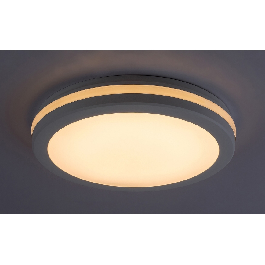 Rabalux - vonios kambario lubinis LED šviestuvas LED/28W/230V 3000/4000/6500K IP54 balta, skersmuo 30 cm