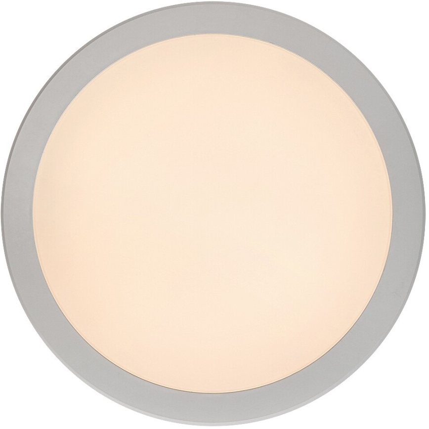 Rabalux - vonios kambario lubinis LED šviestuvas LED/28W/230V 3000/4000/6500K IP54 balta, skersmuo 30 cm