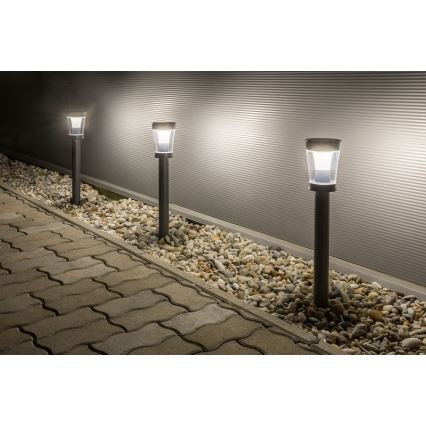 Rabalux - LED Saulės lempa LED/3W/3,7V IP65 antracito spalvos 2000 mAh