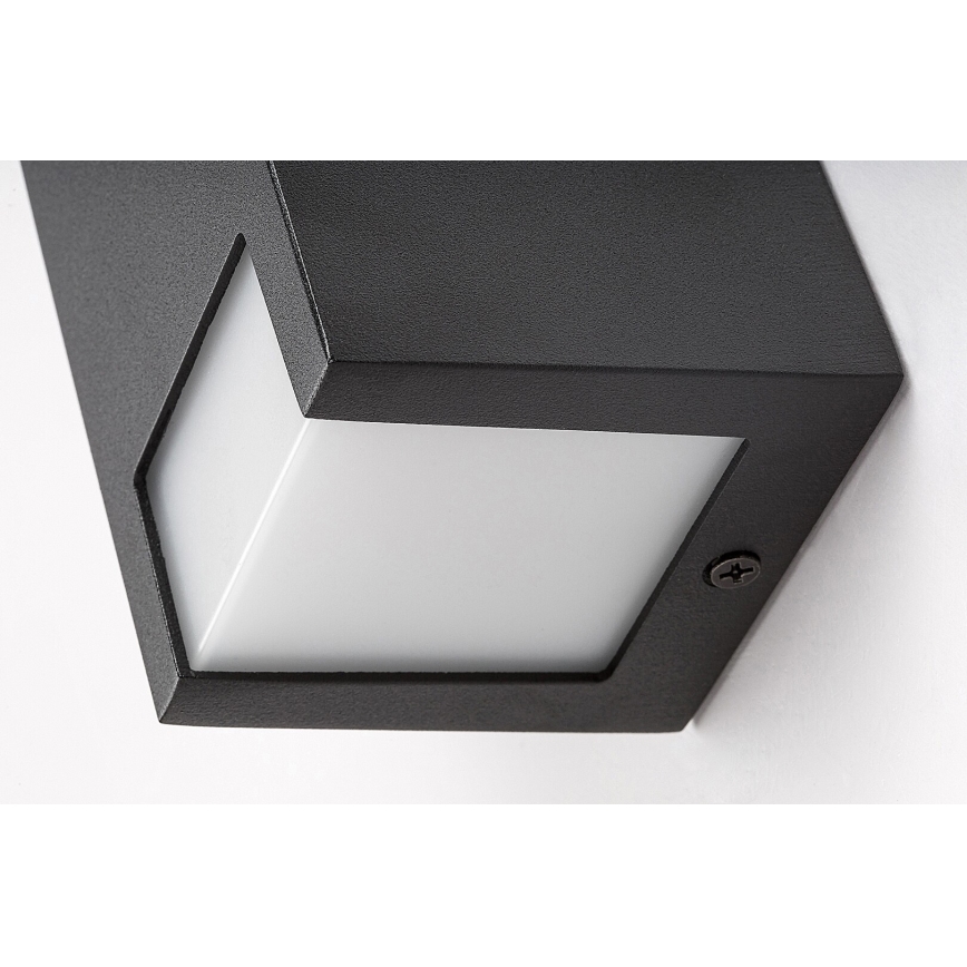 Rabalux - Lauko sieninis šviestuvas 1xGU10/7W/230V IP44 juoda