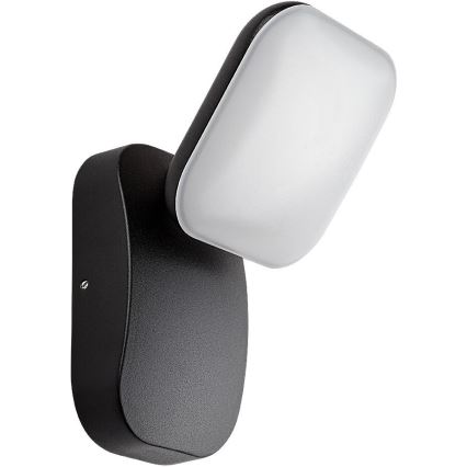 Rabalux - LED Lauko sieninis lankstus šviestuvas LED/12W/230V IP44 juodas