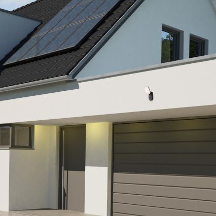 Rabalux - LED Lauko sieninis lankstus šviestuvas su jutikliu LED/12W/230V IP44