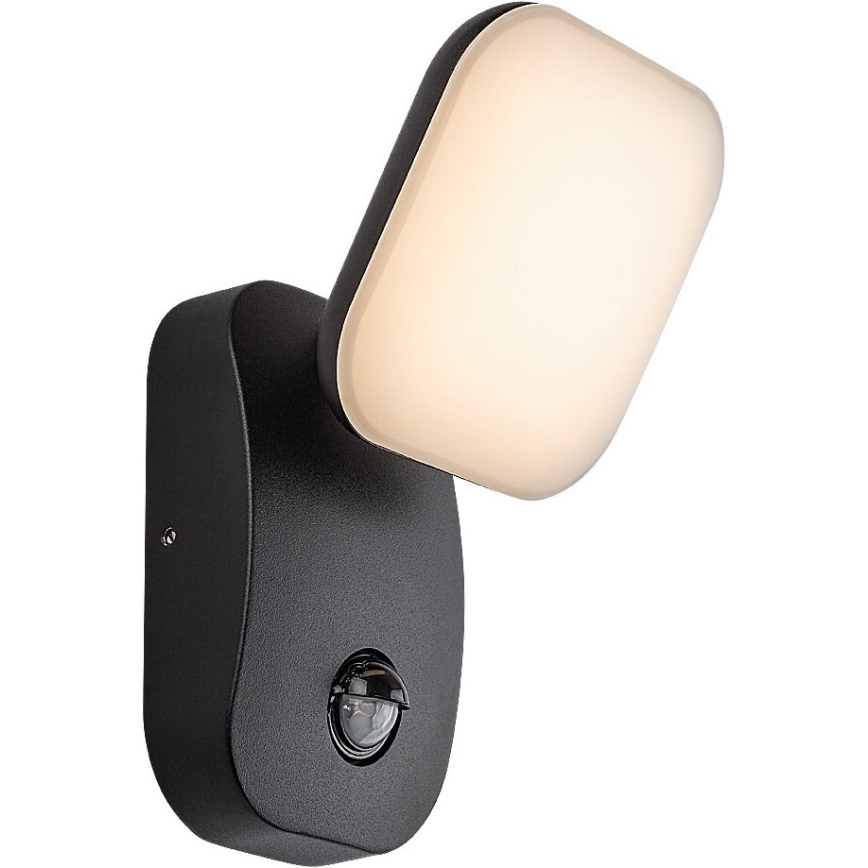 Rabalux - LED Lauko sieninis lankstus šviestuvas su jutikliu LED/12W/230V IP44