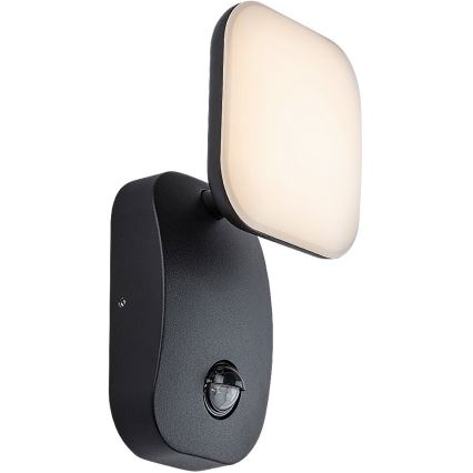 Rabalux - LED Lauko sieninis lankstus šviestuvas su jutikliu LED/12W/230V IP44