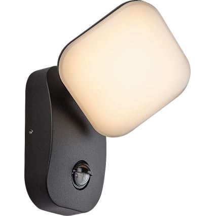 Rabalux - LED Lauko sieninis lankstus šviestuvas su jutikliu LED/12W/230V IP44