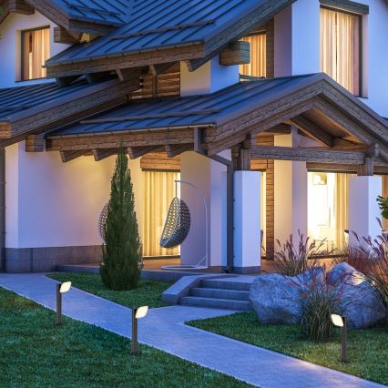 Rabalux - LED Lauko lanksti lempa LED/12W/230V IP44 50 cm juodas