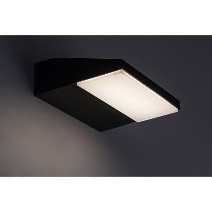 Rabalux - LED sieninis lauko šviestuvas LED/13W/230V IP65 juoda