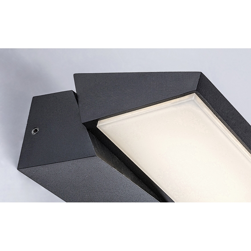 Rabalux - LED sieninis lauko šviestuvas LED/13W/230V IP65 juoda