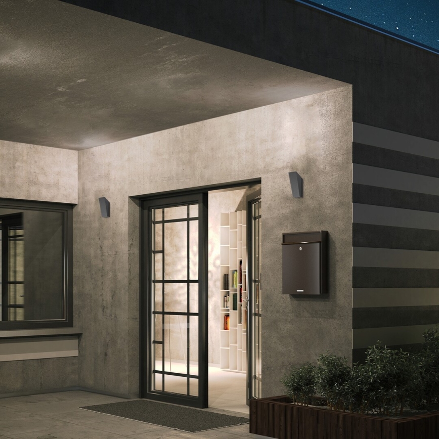 Rabalux - LED sieninis lauko šviestuvas LED/3W/230V IP65 antracitas