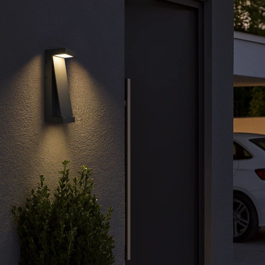 Rabalux - LED lauko sieninis šviestuvas LED/13W/230V IP65 antracitas