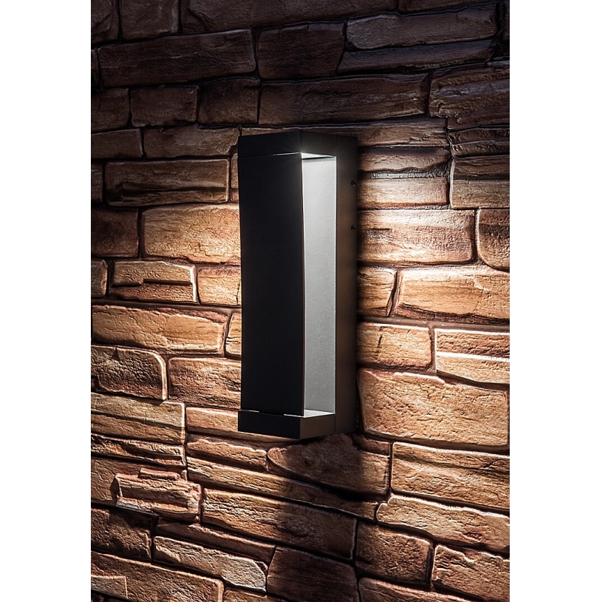 Rabalux - LED lauko sieninis šviestuvas LED/13W/230V IP65 antracitas