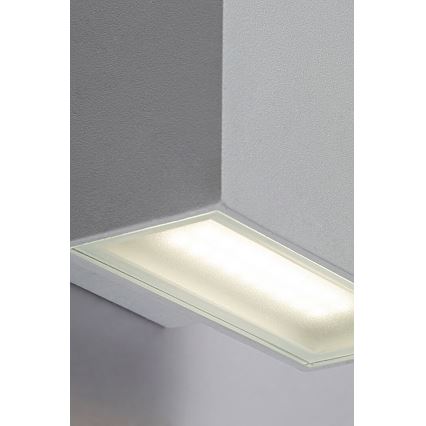 Rabalux - LED sieninis lauko šviestuvas LED/7W/230V IP54 balta
