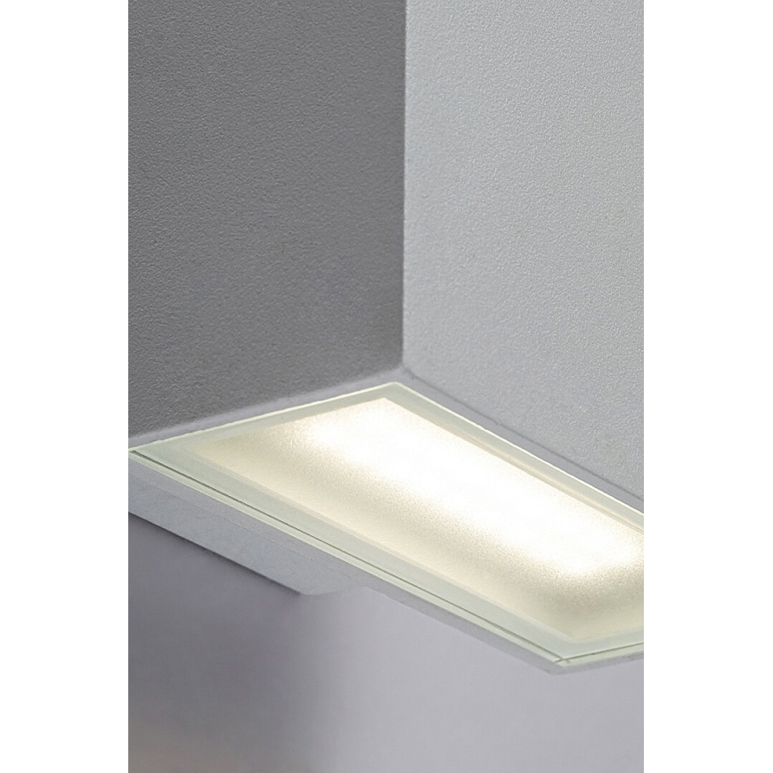 Rabalux - LED sieninis lauko šviestuvas LED/7W/230V IP54 balta