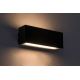 Rabalux - LED sieninis lauko šviestuvas LED/10W/230V IP54 juoda