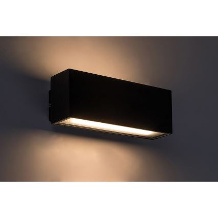 Rabalux - LED sieninis lauko šviestuvas LED/10W/230V IP54 juoda