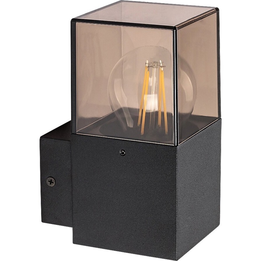 Rabalux - Lauko sieninis šviestuvas 1xE27/60W/230V IP54 juoda