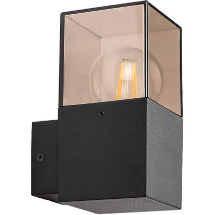 Rabalux - Lauko sieninis šviestuvas 1xE27/60W/230V IP54 juoda