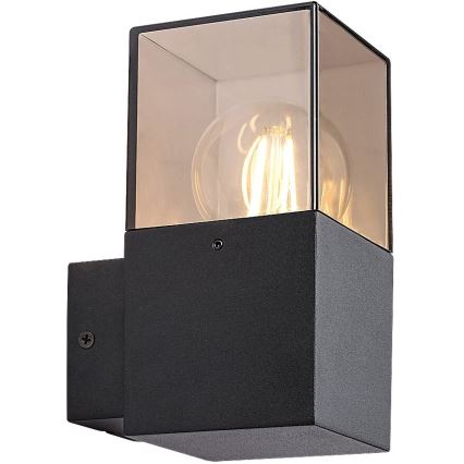 Rabalux - Lauko sieninis šviestuvas 1xE27/60W/230V IP54 juoda