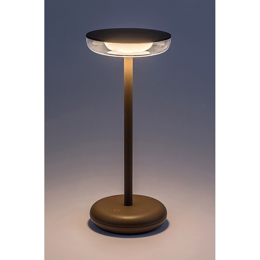 Rabalux - LED Pritemdoma įkraunama lauko lempa LED/6W/5V IP44 1800 mAh ruda