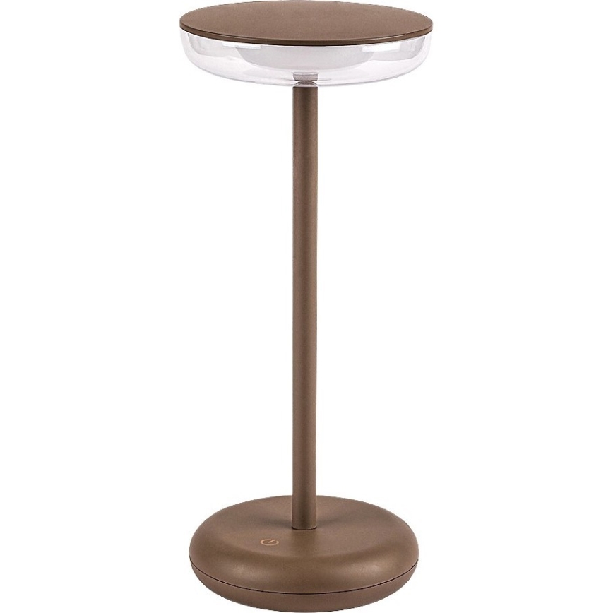 Rabalux - LED Pritemdoma įkraunama lauko lempa LED/6W/5V IP44 1800 mAh ruda