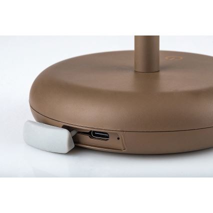 Rabalux - LED Pritemdoma įkraunama lauko lempa LED/6W/5V IP44 1800 mAh ruda