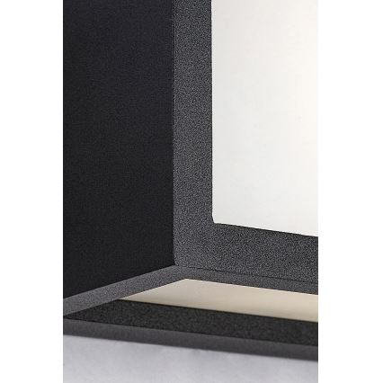 Rabalux - LED lauko sieninis šviestuvas LED/10W/230V IP54 juodas
