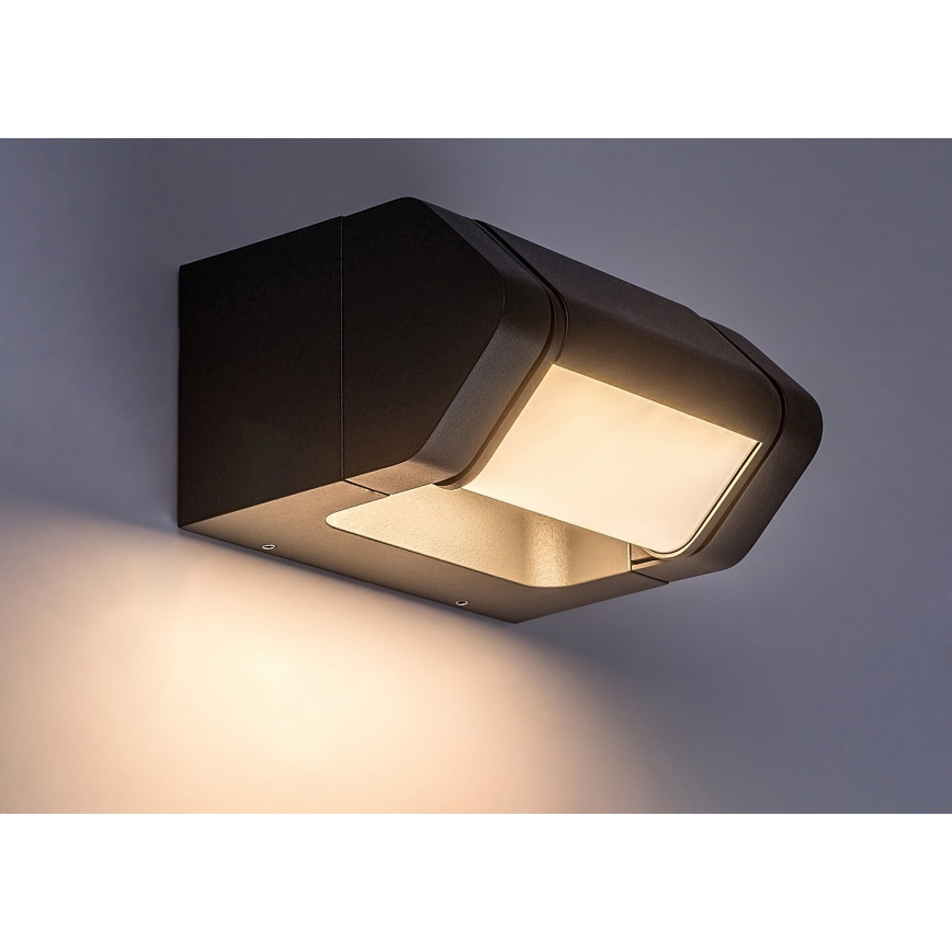 Rabalux - LED Lauko sieninis lankstus šviestuvas LED/8W/230V IP54 antracitas