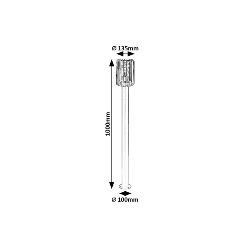 Rabalux - Lauko šviestuvas 1xE27/40W/230V IP44