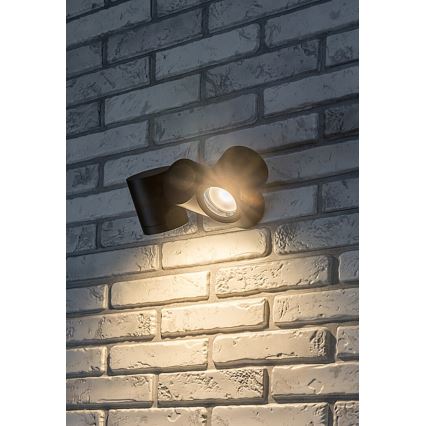 Rabalux - Lauko sieninis šviestuvas 2xGU10/35W/230V IP44