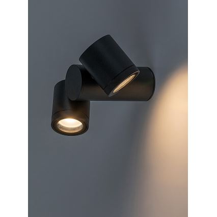 Rabalux - Lauko sieninis šviestuvas 2xGU10/35W/230V IP44