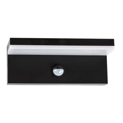 Rabalux - LED Lauko sieninis šviestuvas su jutikliu LED/9W/230V 2700/4000/6500K IP54 juoda