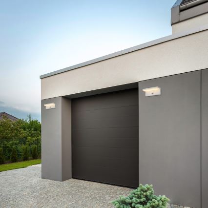 Rabalux - LED Lauko sieninis šviestuvas su jutikliu LED/9W/230V 2700/4000/6500K IP54 balta