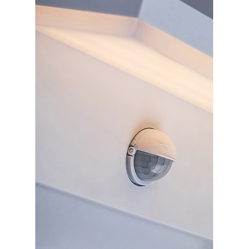 Rabalux - LED Lauko sieninis šviestuvas su jutikliu LED/9W/230V 2700/4000/6500K IP54 balta
