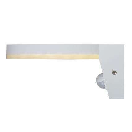 Rabalux - LED Lauko sieninis šviestuvas su jutikliu LED/9W/230V 2700/4000/6500K IP54 balta
