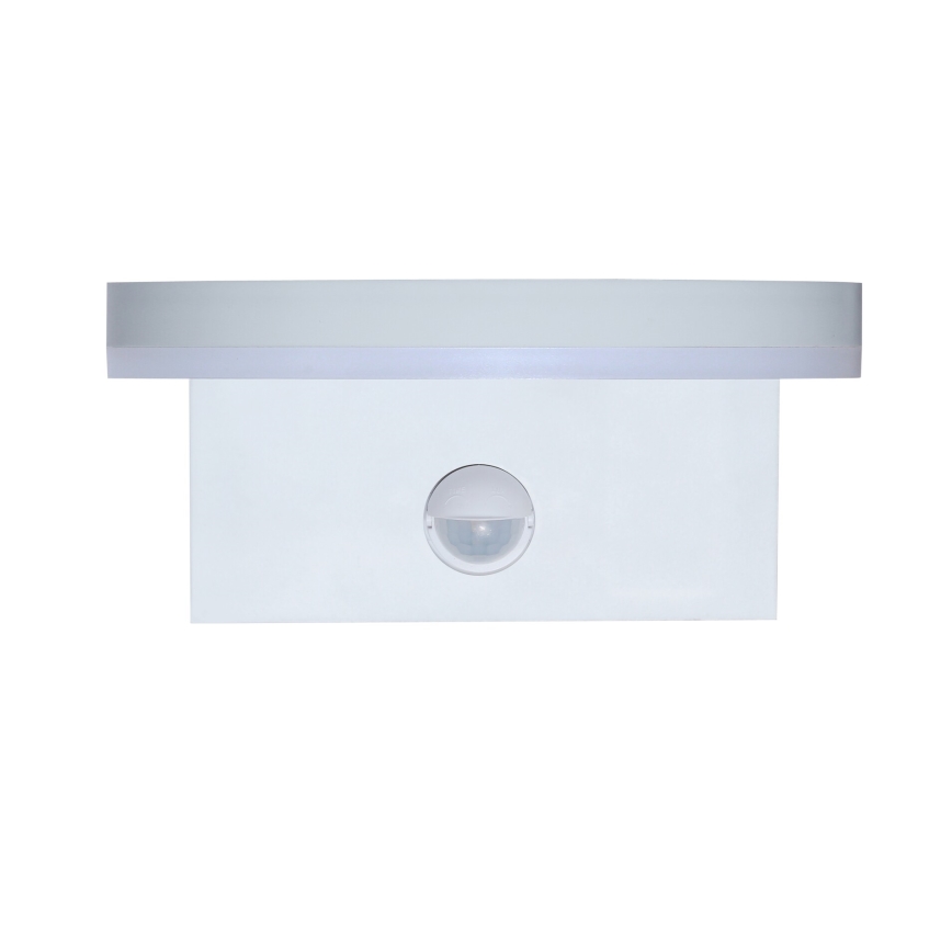 Rabalux - LED Lauko sieninis šviestuvas su jutikliu LED/9W/230V 2700/4000/6500K IP54 balta