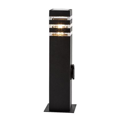 Rabalux - Lauko lempa su lizdu 1xE27/12W/230V IP44