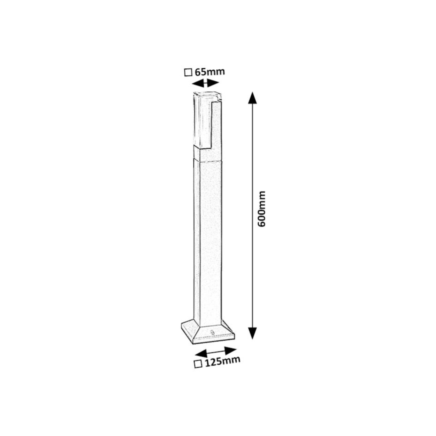 Rabalux - LED lauko šviestuvas LED/7W/230V IP54