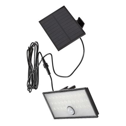 Rabalux - LED Saulės energijos prožektorius su jutiklliu LED/8W/3,7V 1800mAh IP65 + nuotolinio valdymo pultas