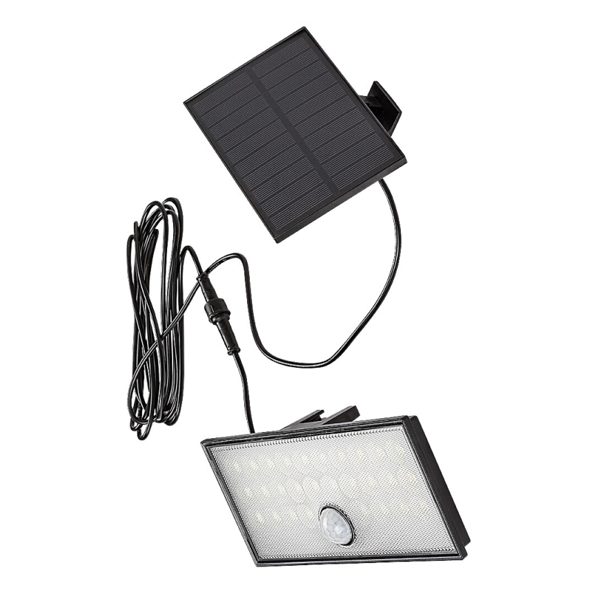 Rabalux - LED Saulės energijos prožektorius su jutiklliu LED/8W/3,7V 1800mAh IP65 + nuotolinio valdymo pultas