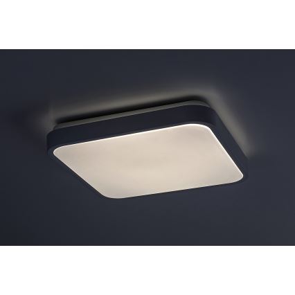 Rabalux - LED vonios kambario lubinis šviestuvas su jutikliu, LED 18 W, 230 V, 4000 K, IP44, 28,5 x 28,5 cm