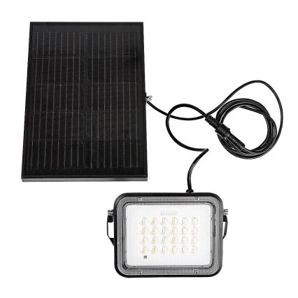 Rabalux - LED Saulės Prožektoriaus šviestuvas LED/6,5W/3,2V 3000/4000/6500K 1000mAh IP65