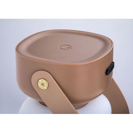 Rabalux - LED Reguliuojama lauko jutiklinė įkraunama stalinė lempa LED/3W/5V IP44 ruda