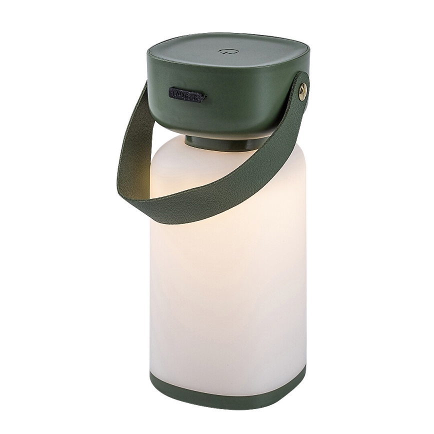 Rabalux - LED Reguliuojama lauko jutiklinė įkraunama stalinė lempa LED/3W/5V IP44 žalia
