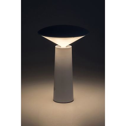 Rabalux - LED Pritemdoma įkraunama jutiklinė stalinė lempa POLPERRO LED/3W/3,7V 1200mAh balta