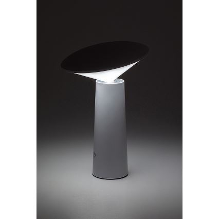 Rabalux - LED Pritemdoma įkraunama jutiklinė stalinė lempa POLPERRO LED/3W/3,7V 1200mAh balta