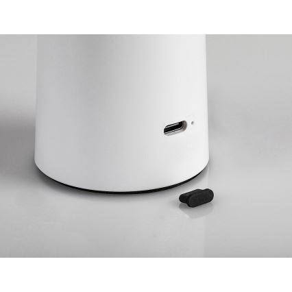 Rabalux - LED Pritemdoma įkraunama jutiklinė stalinė lempa POLPERRO LED/3W/3,7V 1200mAh balta