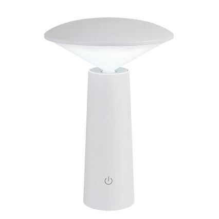 Rabalux - LED Pritemdoma įkraunama jutiklinė stalinė lempa POLPERRO LED/3W/3,7V 1200mAh balta